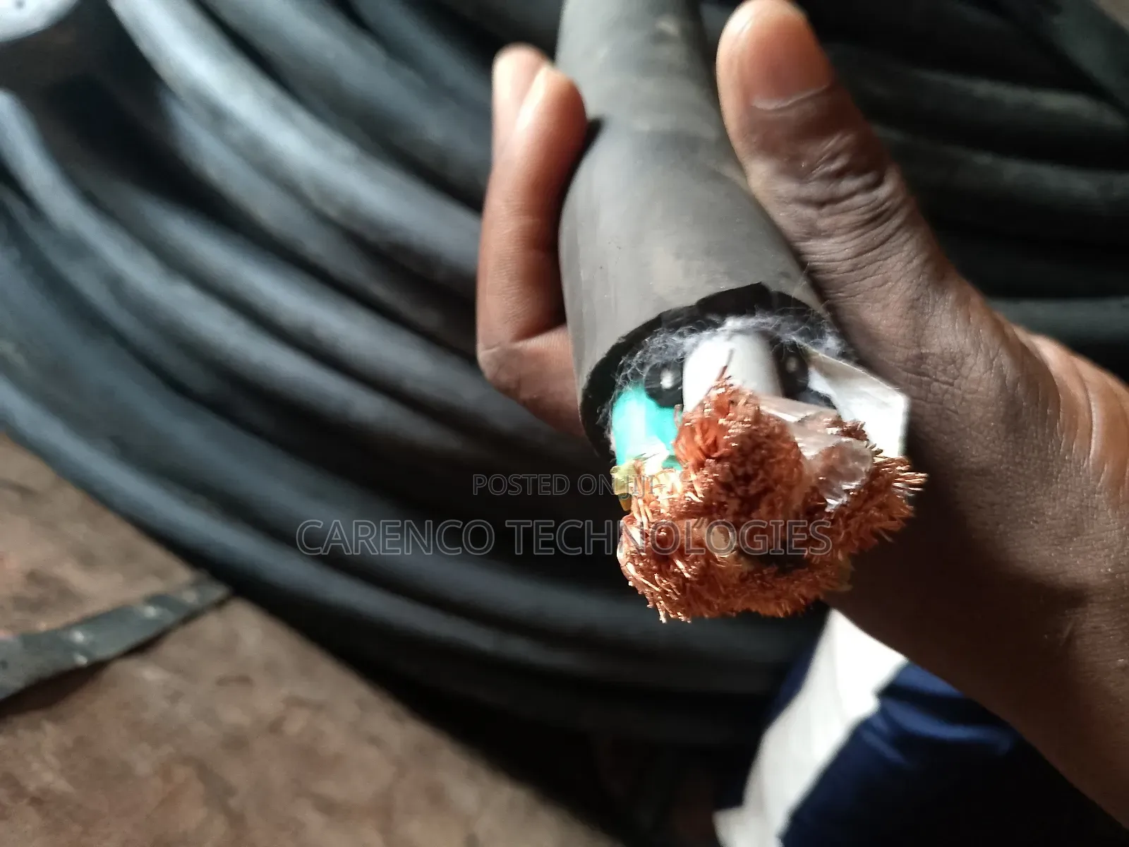 70mm2 4xcore Flexible T.R.S Cable (Pure Copper)