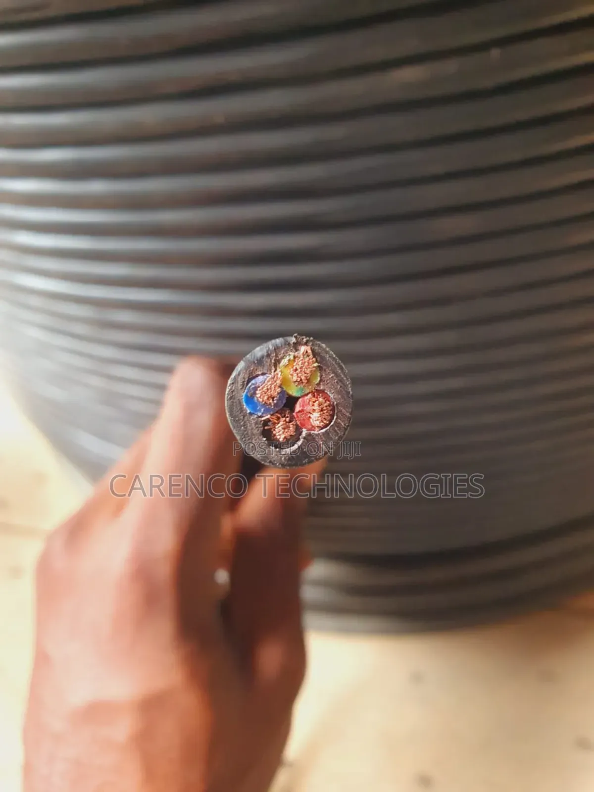10sqmm 4xcore Flexible Cable (100% Pure Copper)