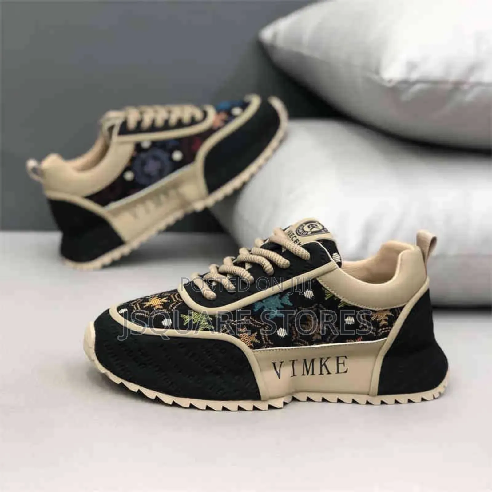 Pattern Sneakers