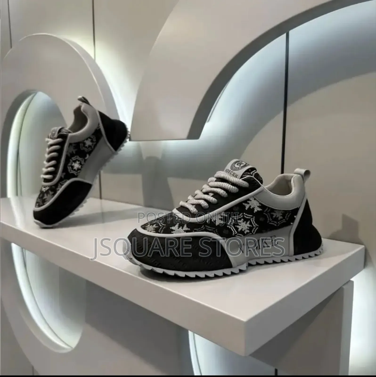 Pattern Sneakers