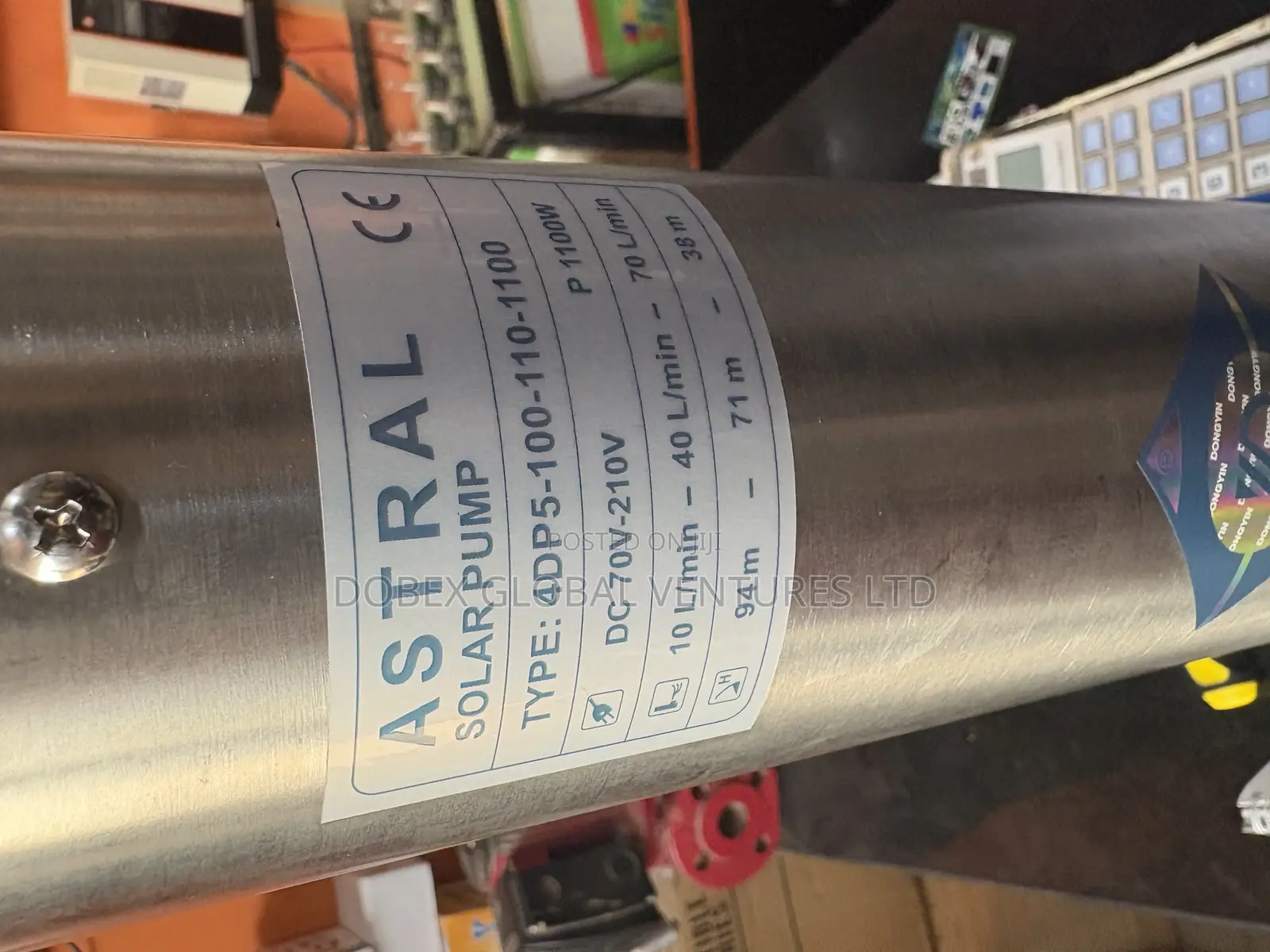 1hp Astral Solar Pump
