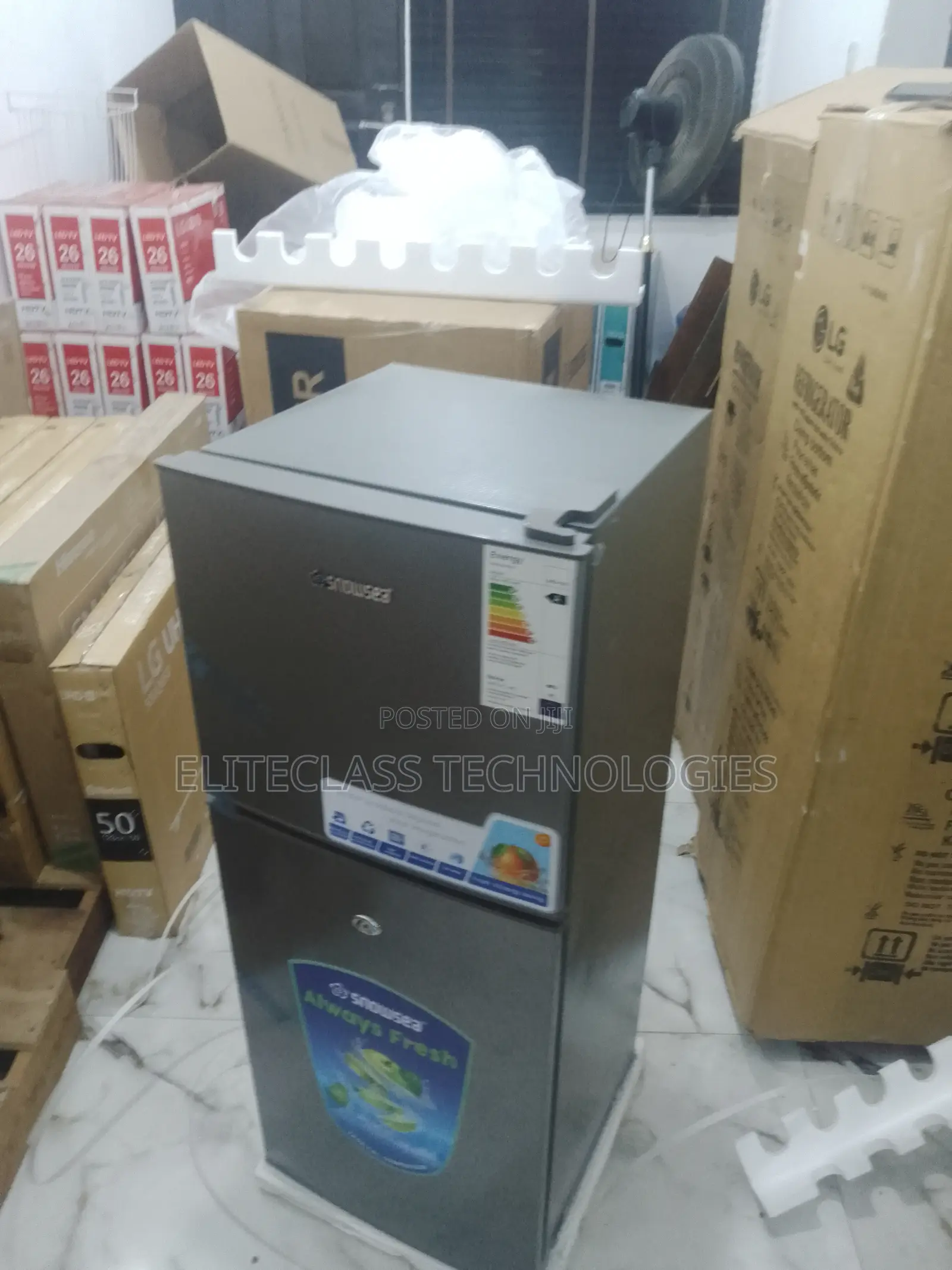 Snowsea BCD-166 150l Double Door Refrigerator