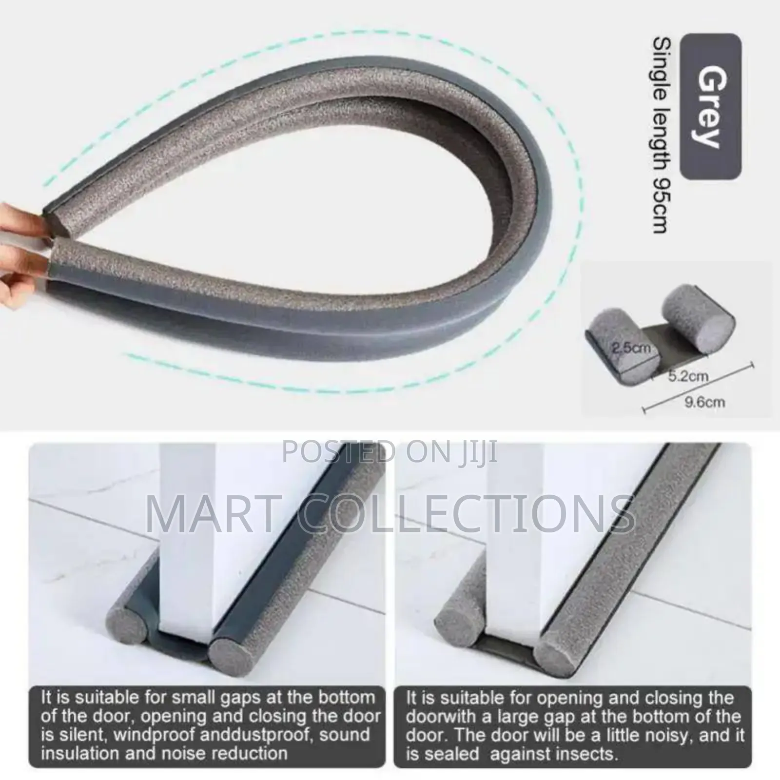 Door Bottom Foam Sealing Strip Cold/Door Stopper
