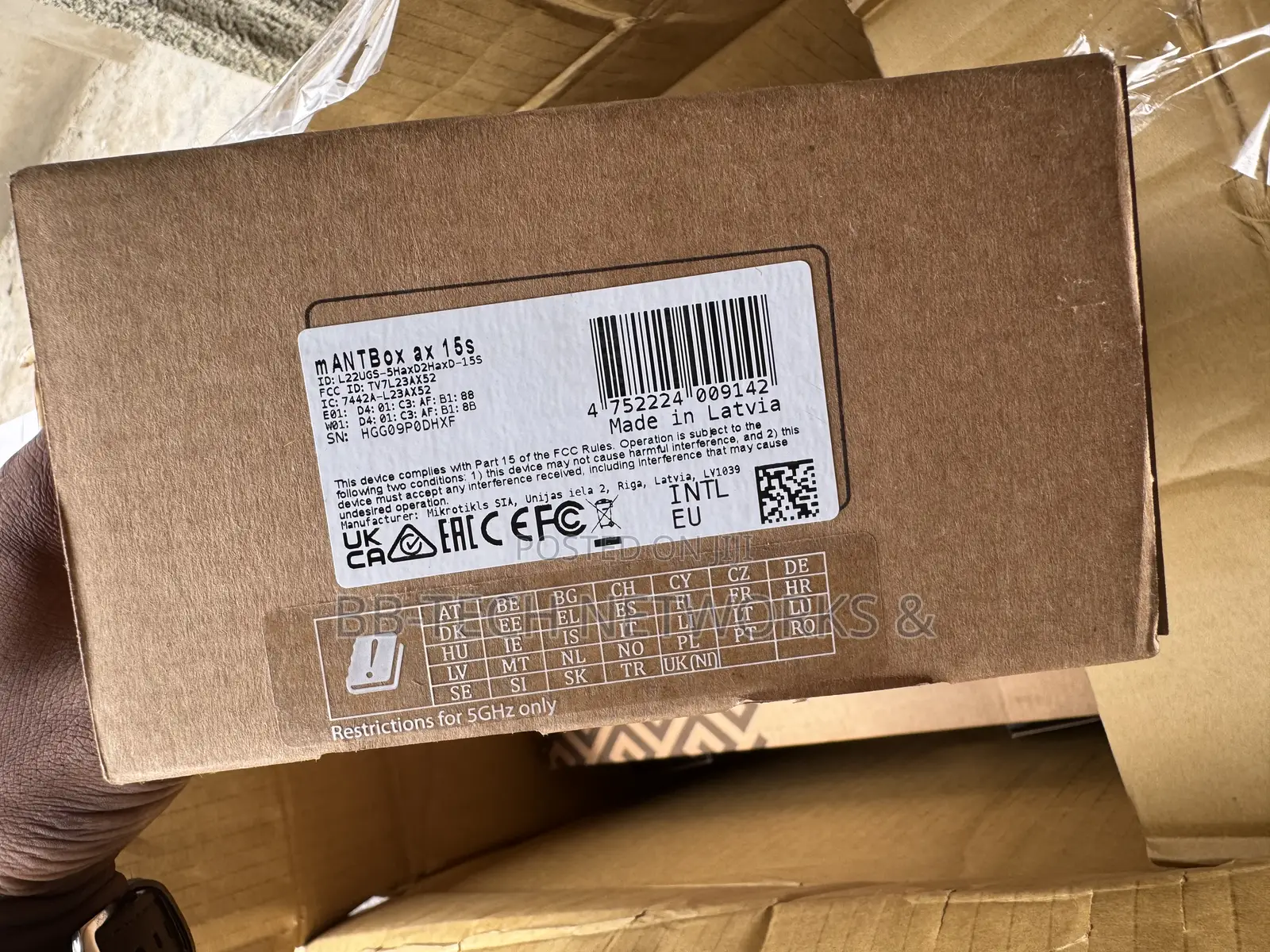 Mikrotik Mantbox Ax 15s