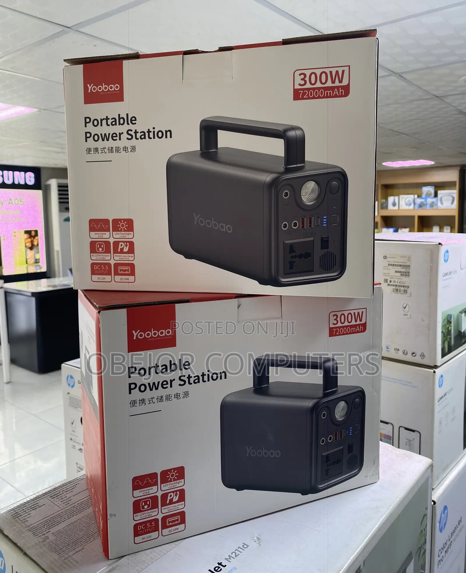 Yoobao 72000mah 300w Pd Portable Power Station