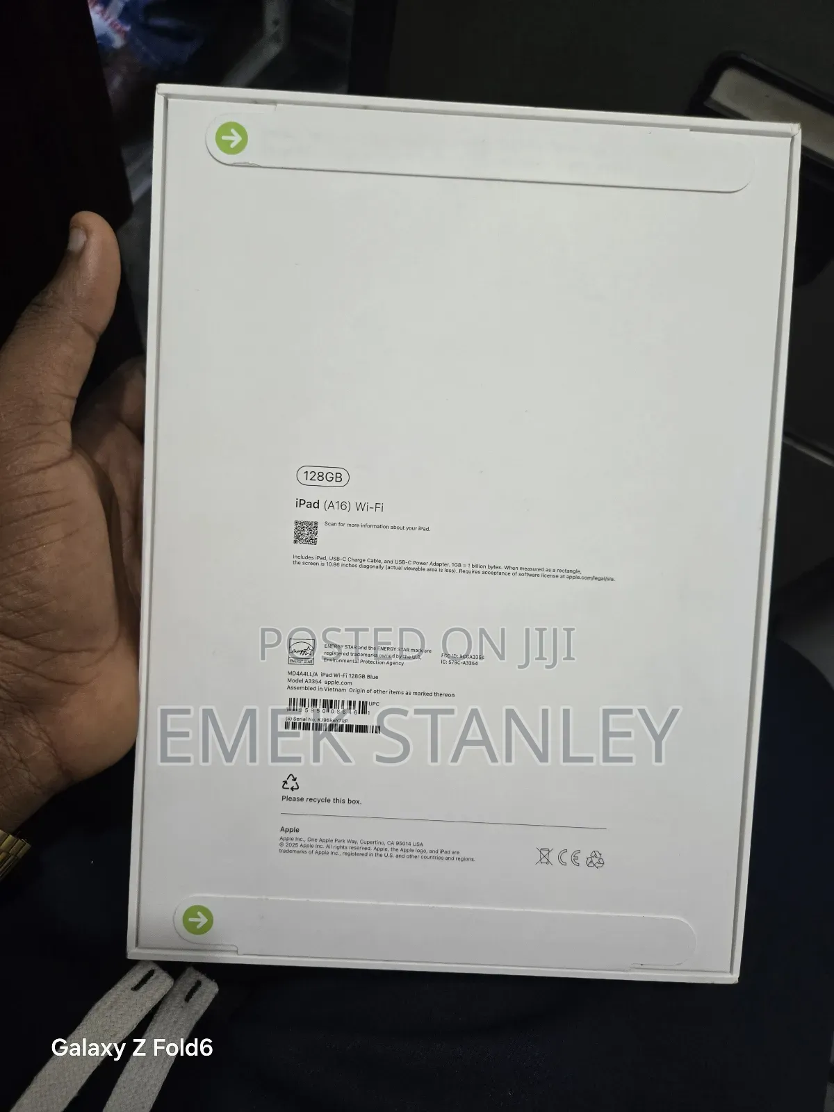New Apple iPad Wi-Fi 128 GB Black