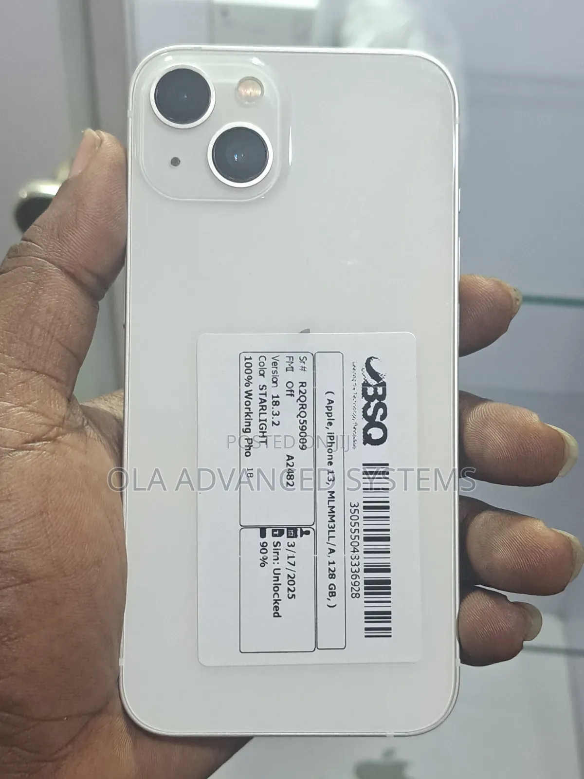 Apple iPhone 13 128 GB Silver