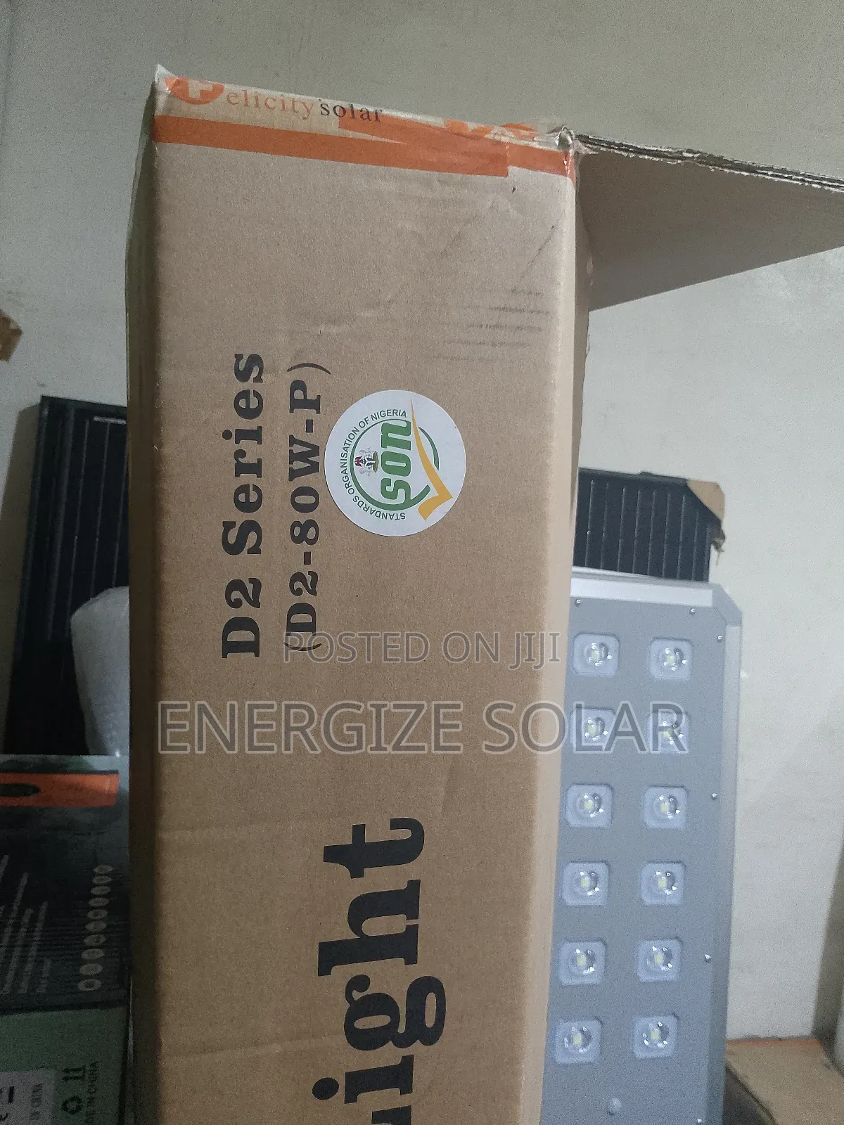 D2 80w Felicity All in One Solar Street Light