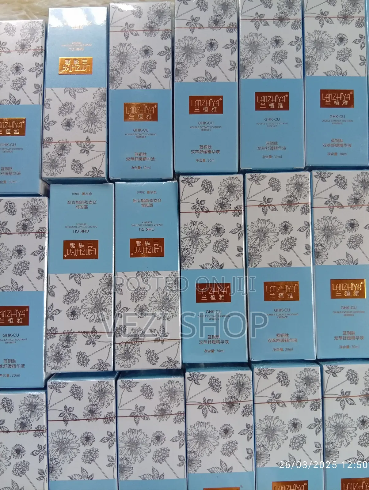 Lanzhiuya GHK-Cu Revitalizing Essence Serum for Face Neck