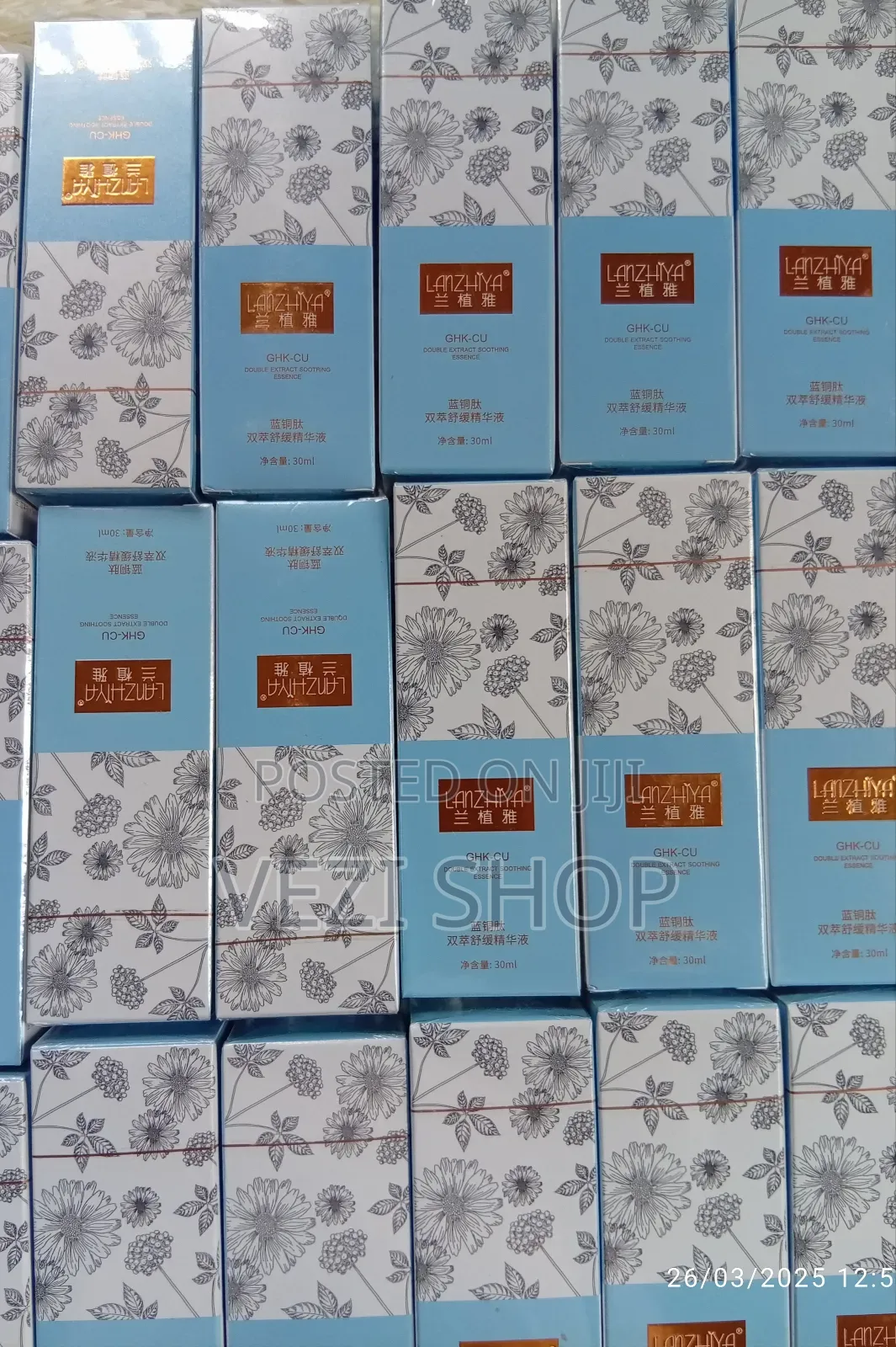 Lanzhiuya GHK-Cu Revitalizing Essence Serum for Face Neck