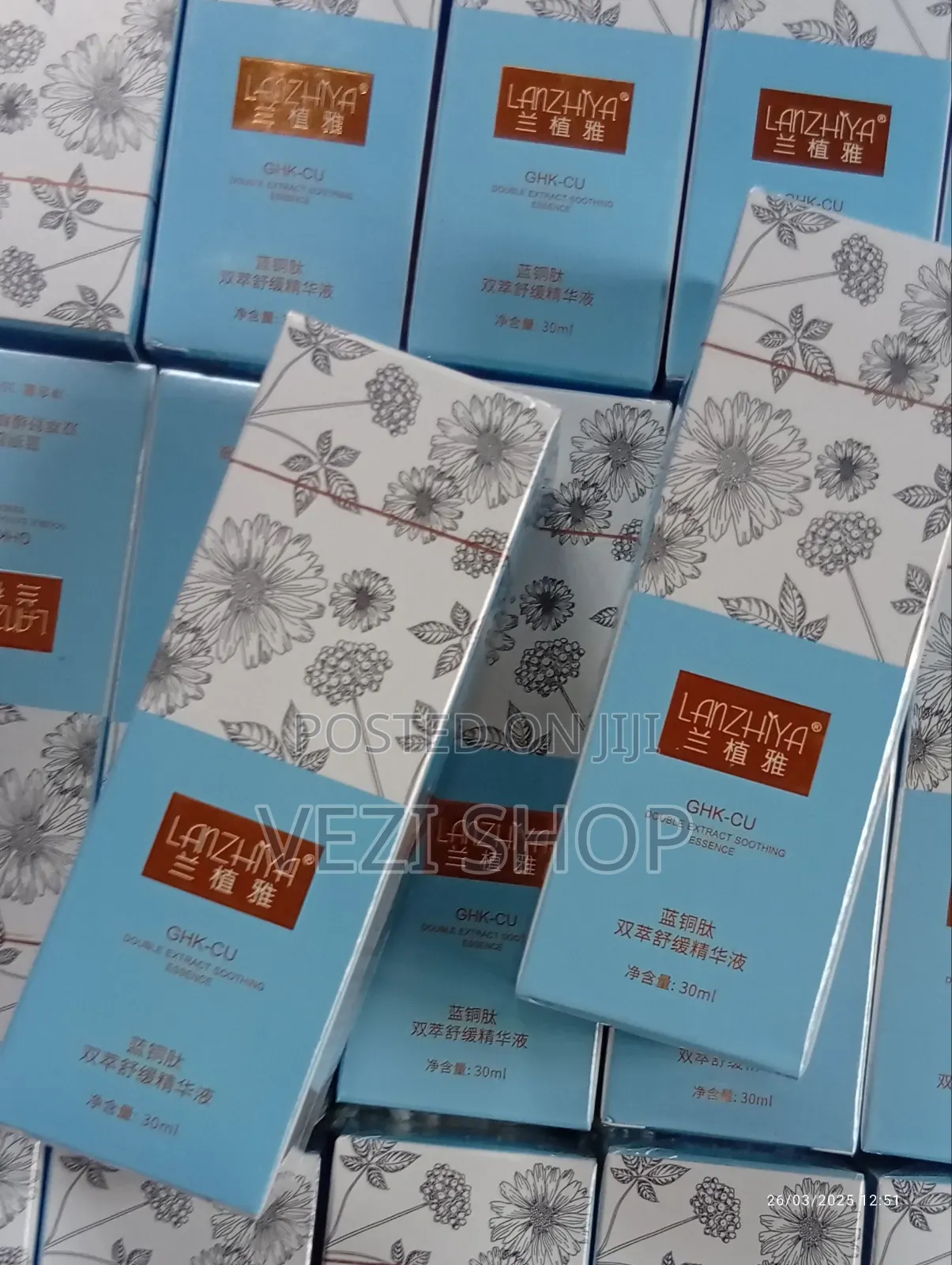 Lanzhiuya GHK-Cu Revitalizing Essence Serum for Face Neck