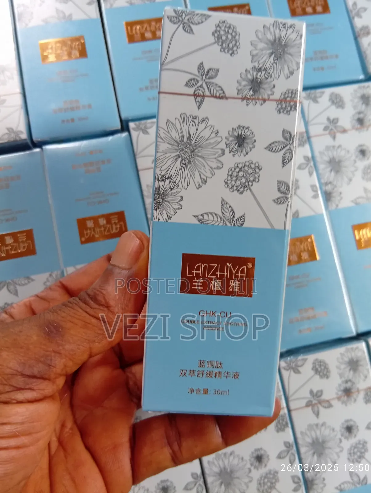 Lanzhiuya GHK-Cu Revitalizing Essence Serum for Face Neck