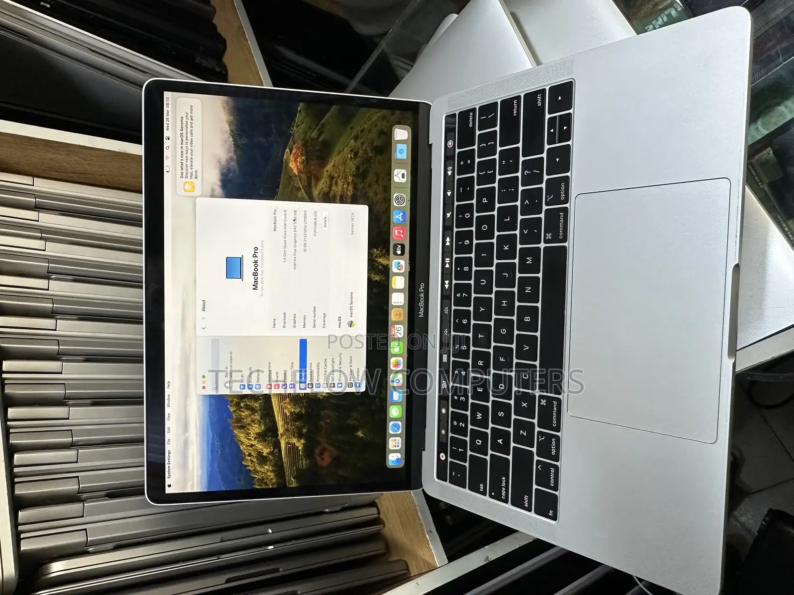Laptop Apple MacBook Pro 2019 16GB Intel Core I5 SSD 256GB