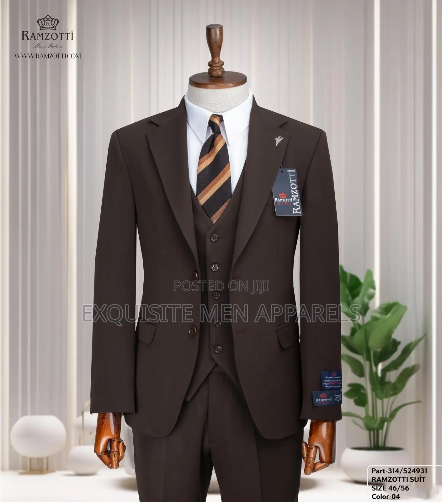 Slimfit Turkish Officials Corporate 1 Button Men’S Suit