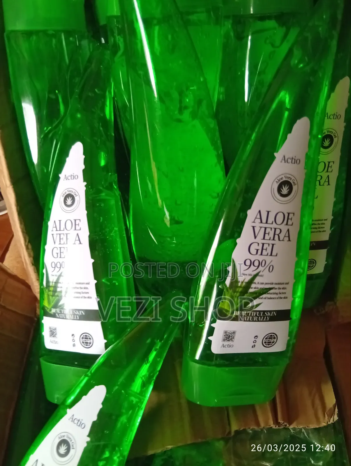 China Actio Aloe Vera Gel 99% Beautiful Skin Naturally