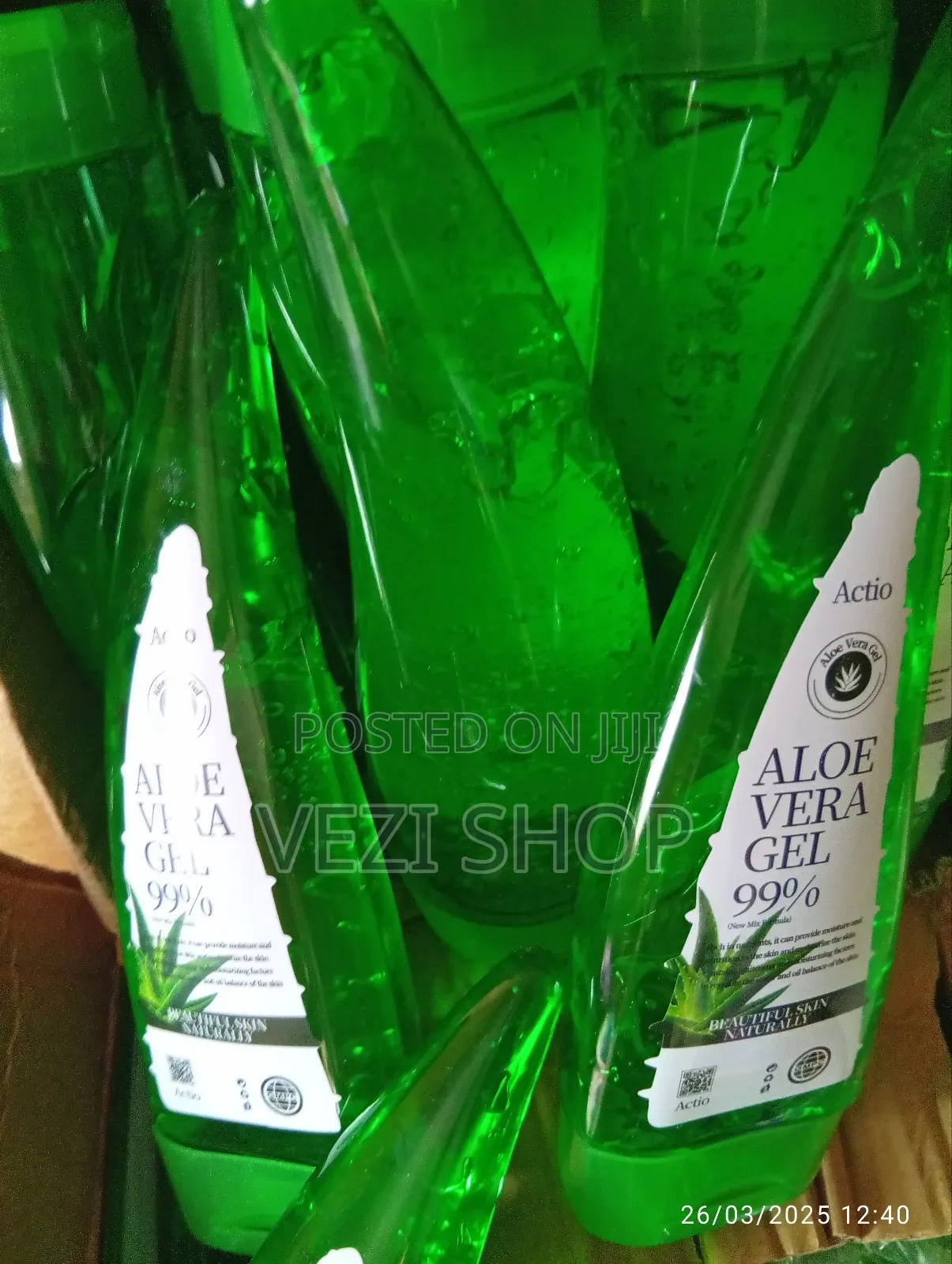 China Actio Aloe Vera Gel 99% Beautiful Skin Naturally