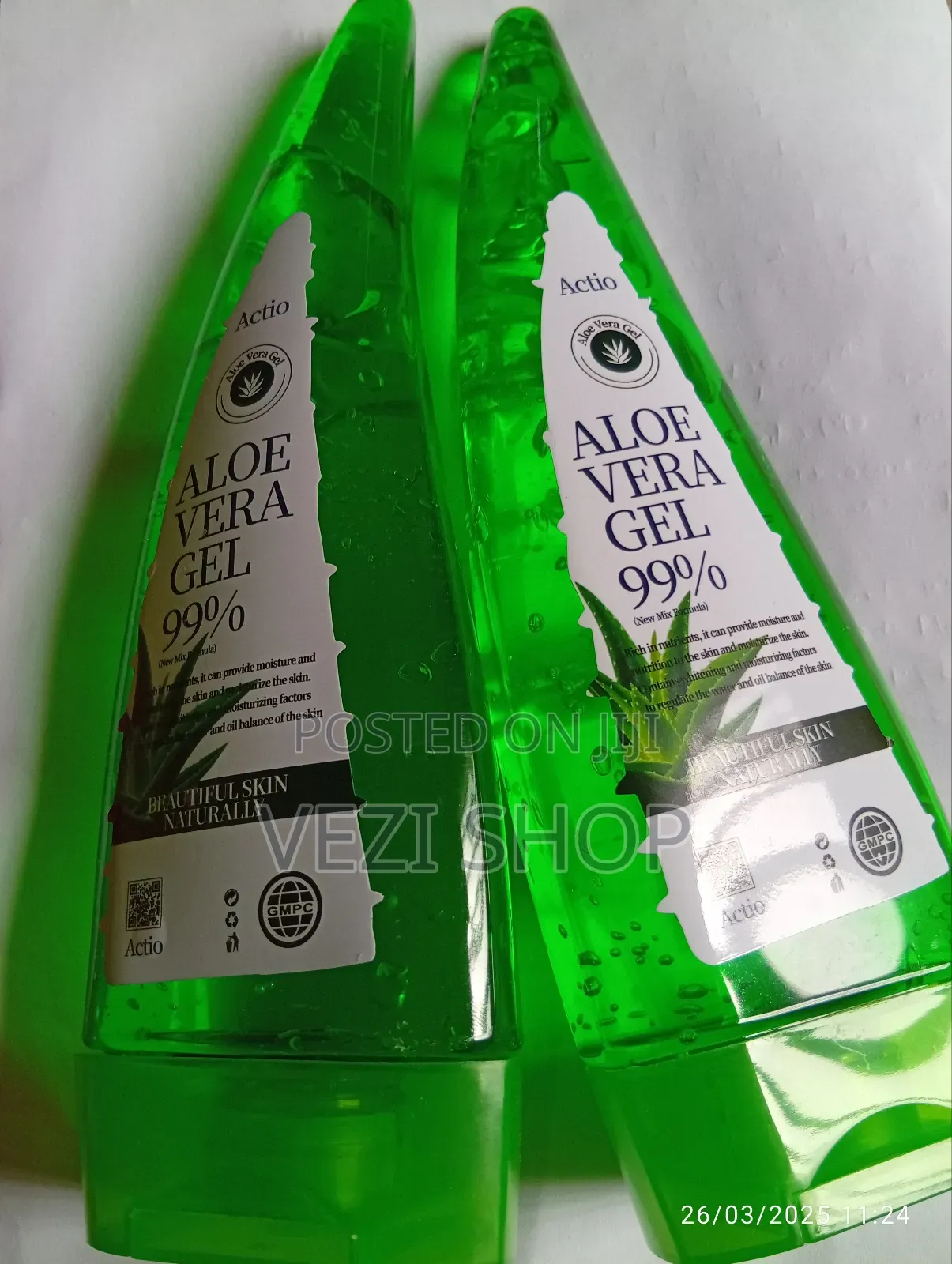 China Actio Aloe Vera Gel 99% Beautiful Skin Naturally