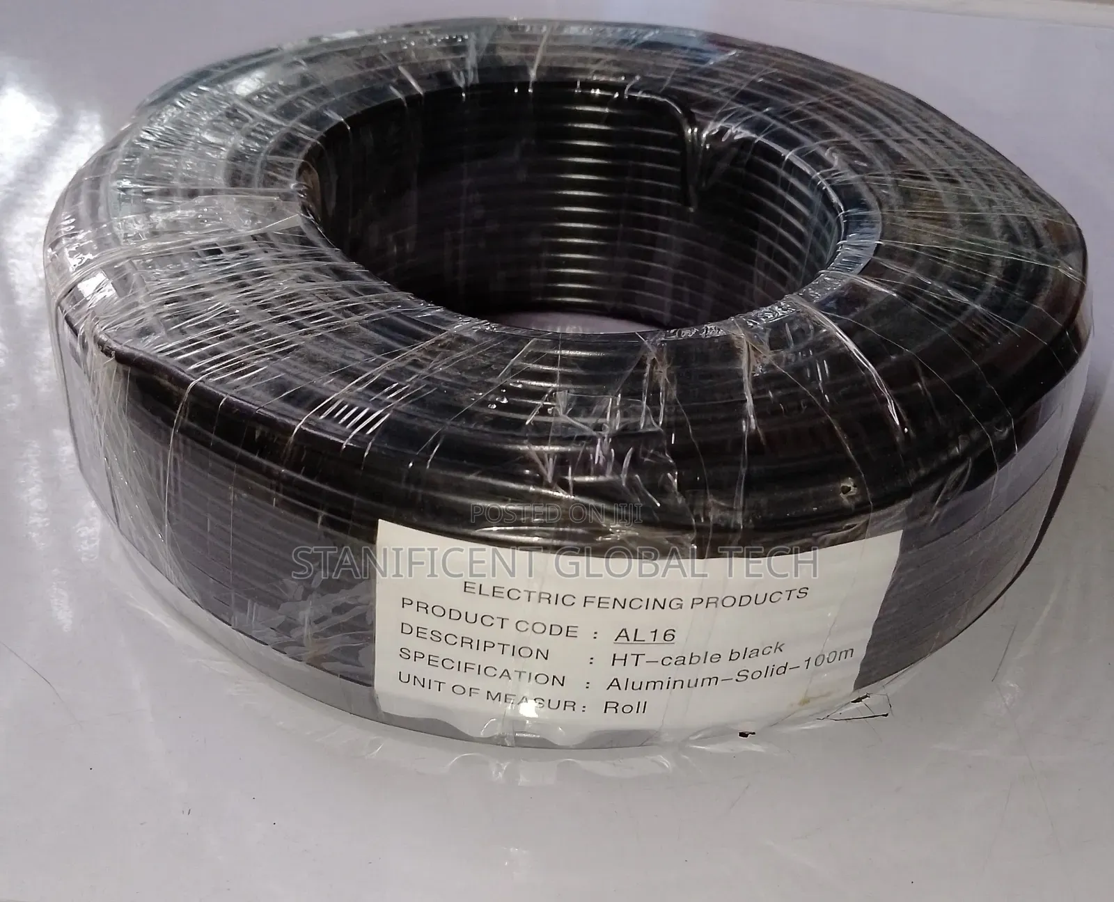 100meters Ht Single Cable (Black)