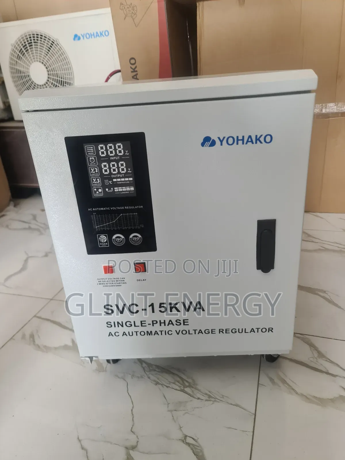 15kva Yohako Voltage Regulator (Servo Motorise)
