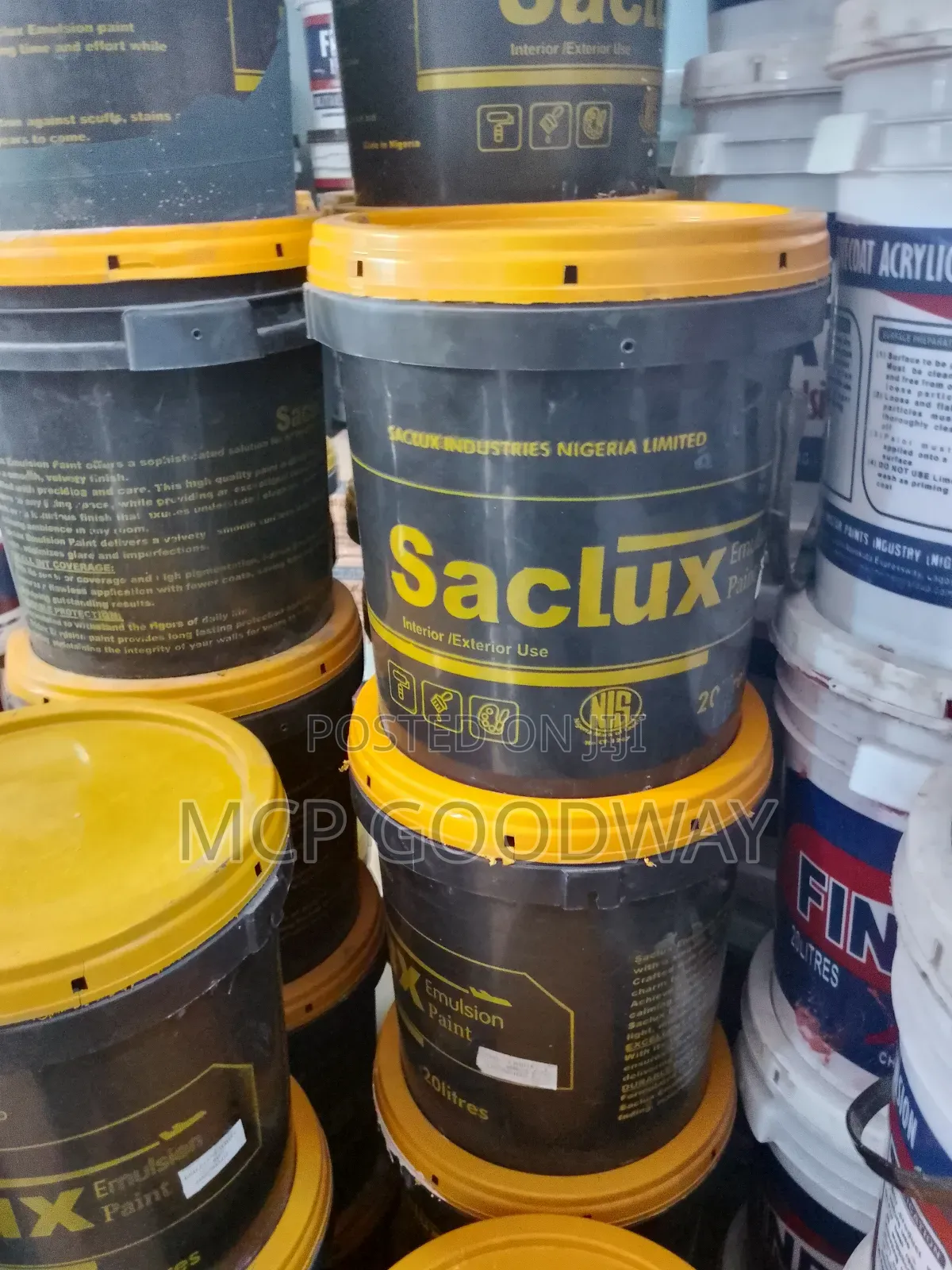 Saclux Paint Interior/Exterior Use