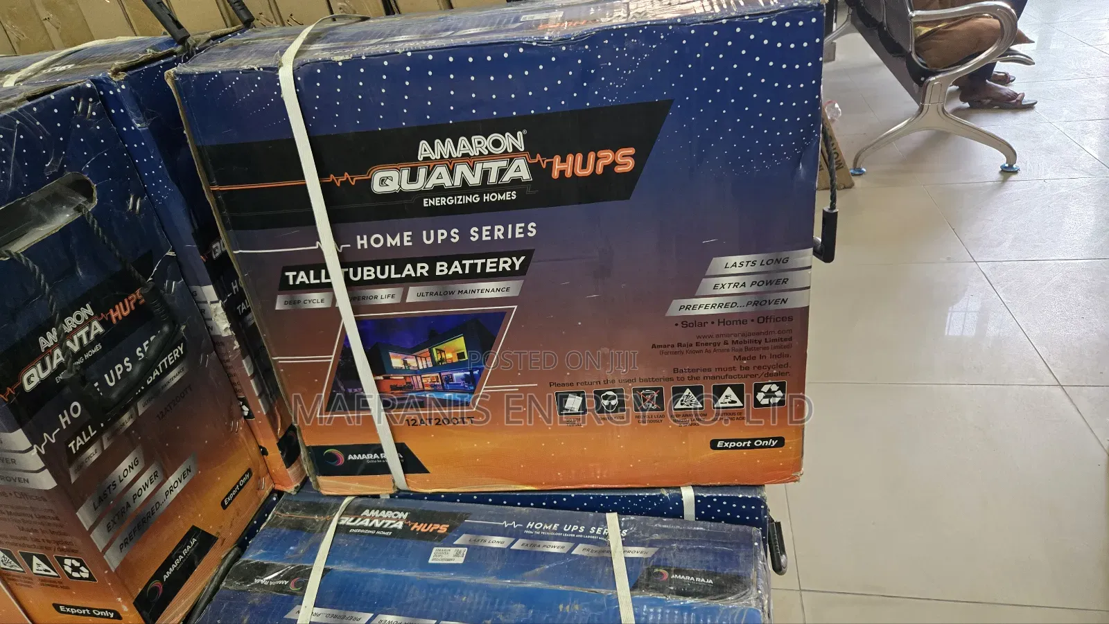 Quanta Solar Tubular Battery 200amp