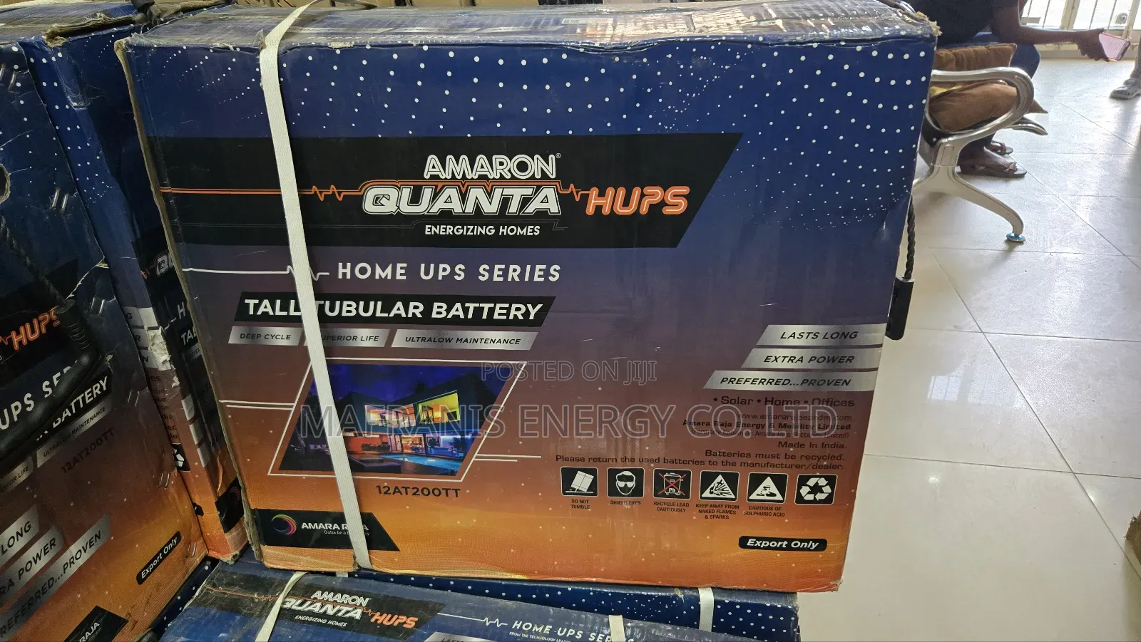 Quanta Solar Tubular Battery 200amp
