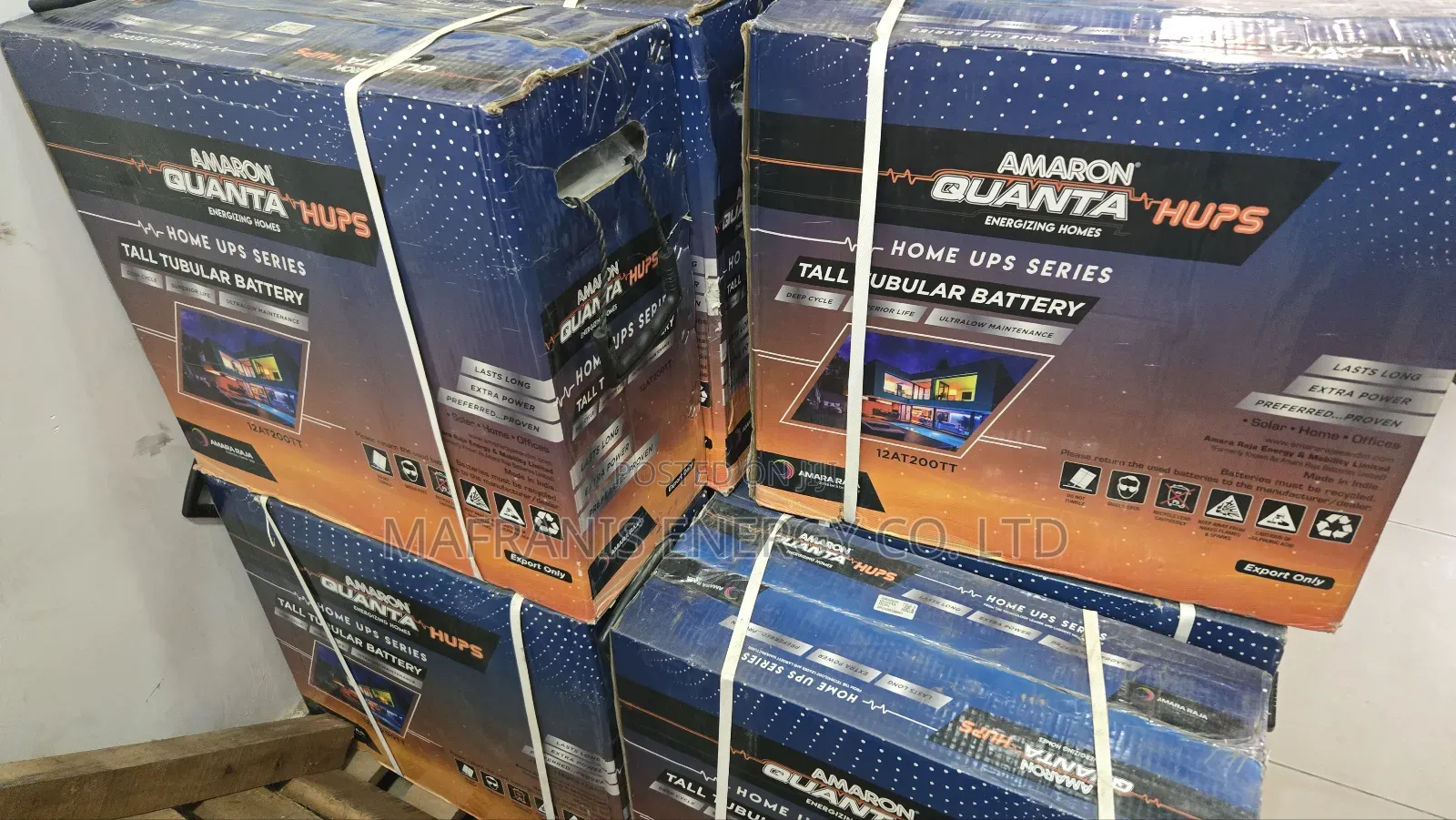 Quanta Solar Tubular Battery 200amp