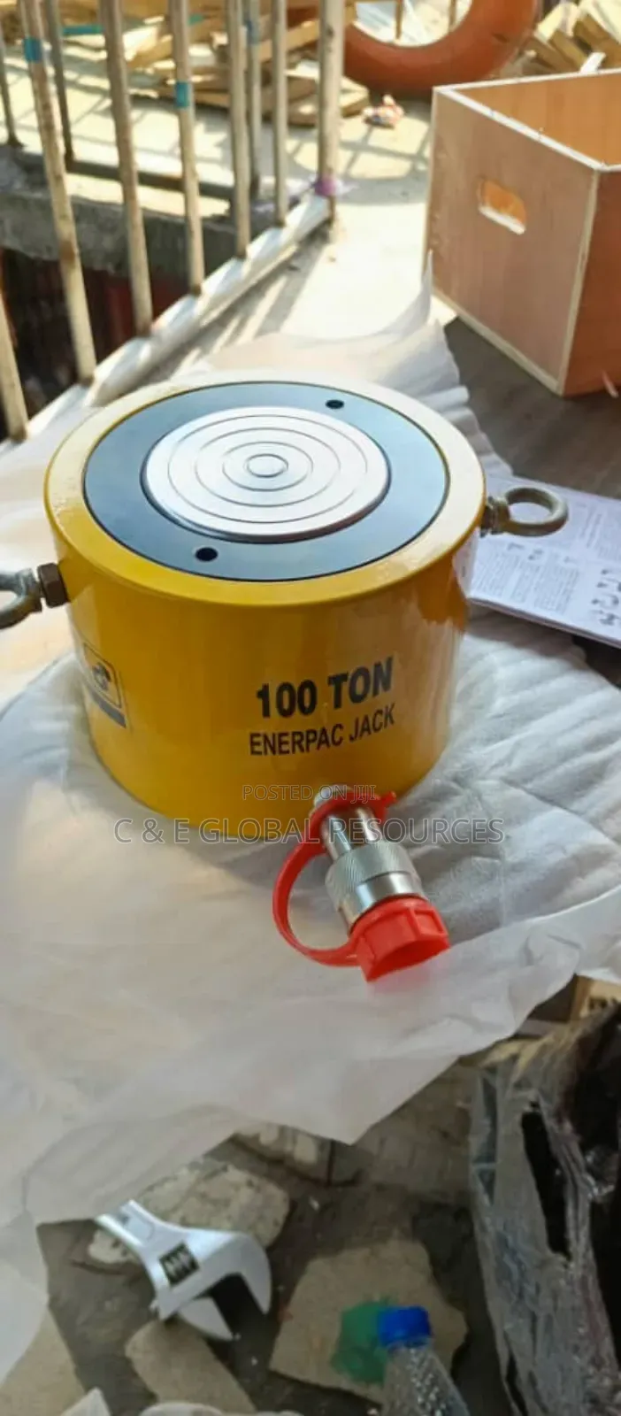 100 Tons Enerpac Hydraulic Jack With Pump