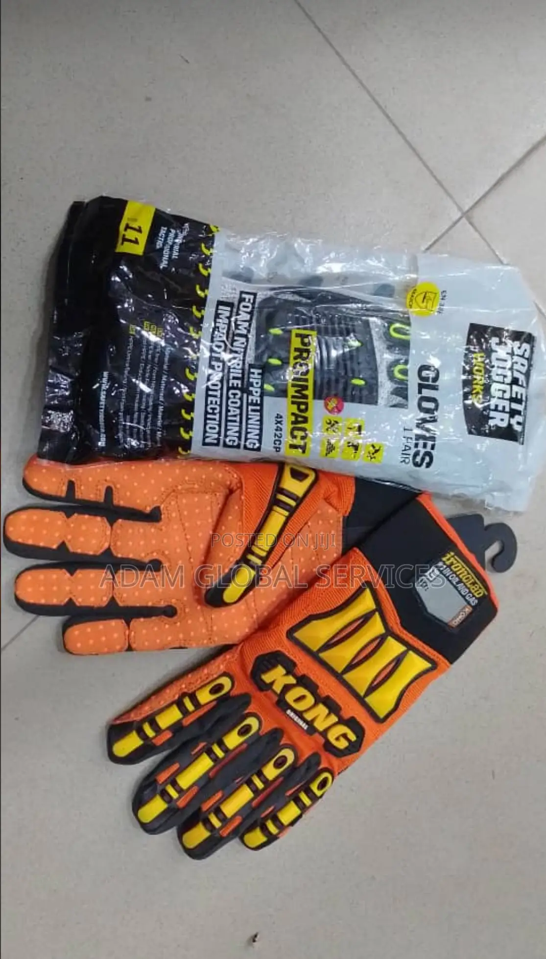 Ironclad Kong Original Oil & Gas Safety Impact Gloves.