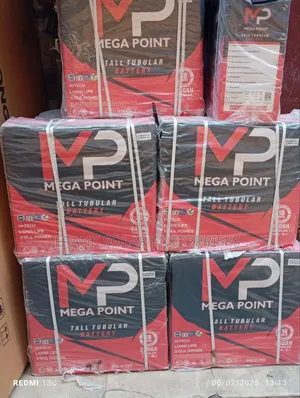 Mega Point Solar Tubular Battery 12v 240ahms