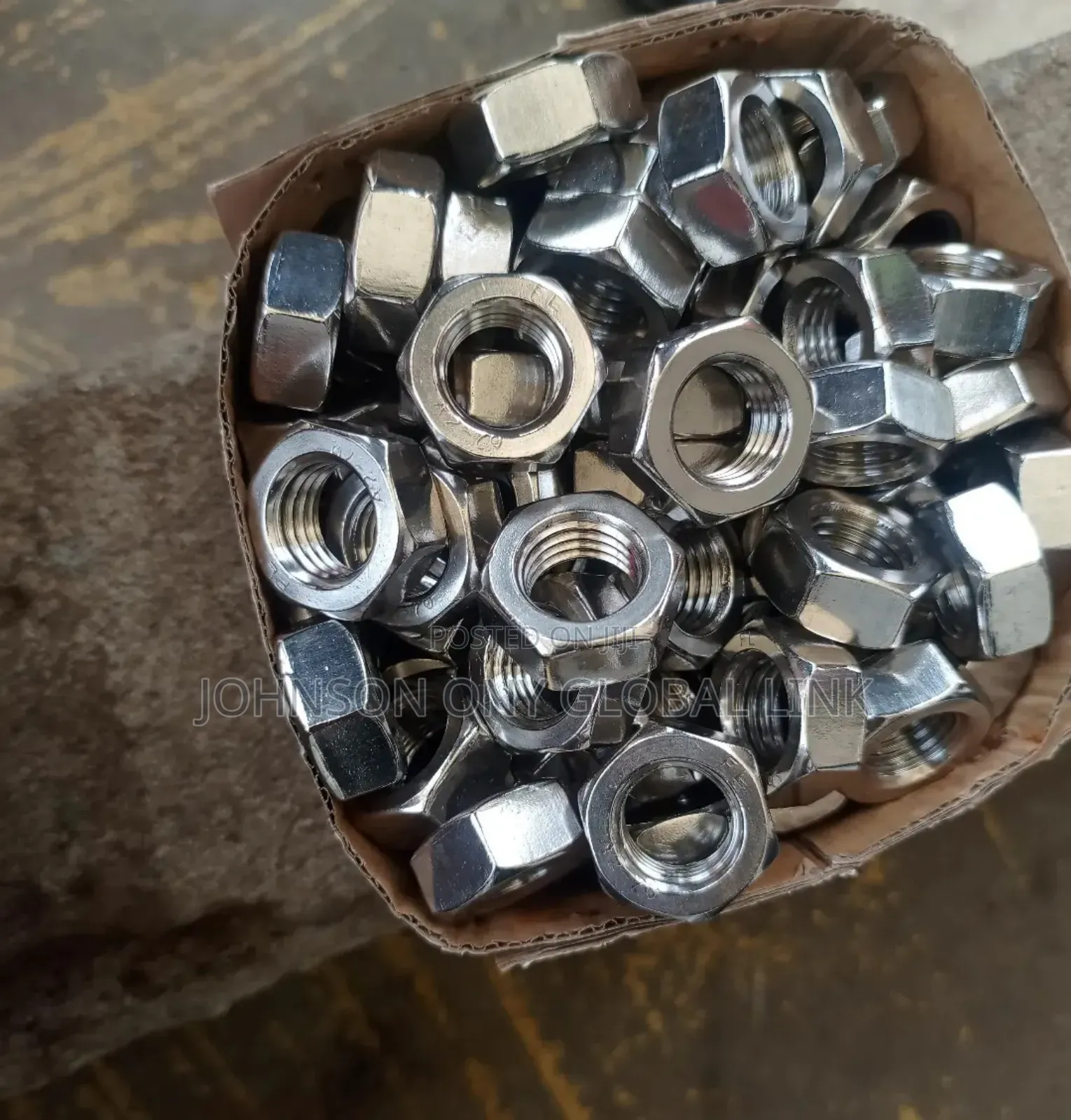 20mm Bolt Nut (Stainless)