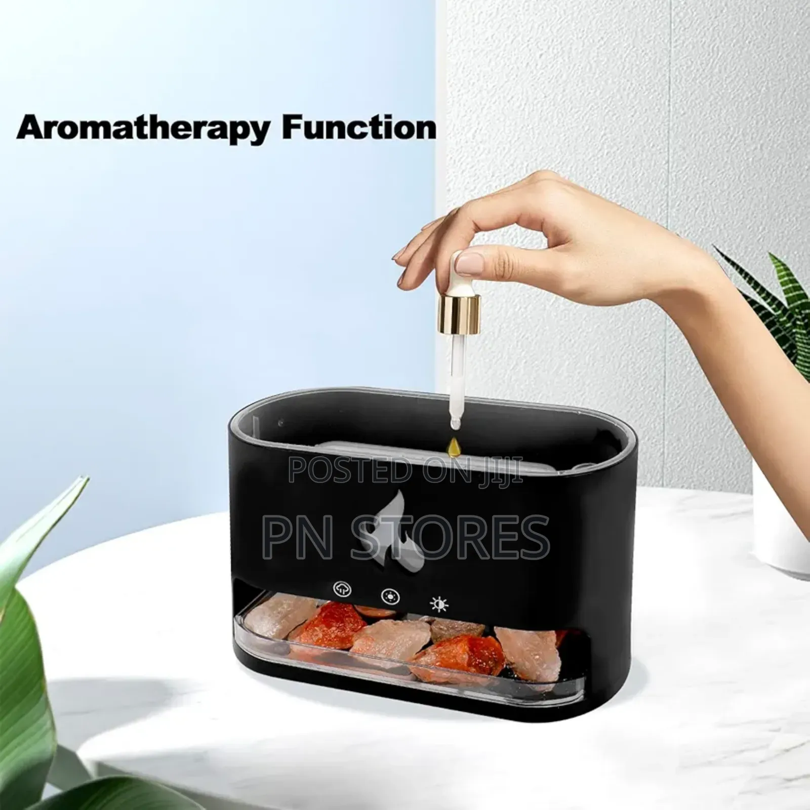 Aroma Diffuser With Salt Rocks