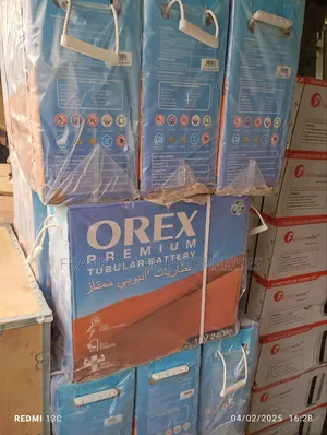 Orex Solar Tubular Battery 12v 240ahms