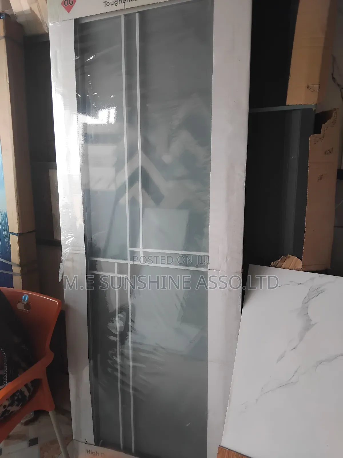 Toilet Door Glass