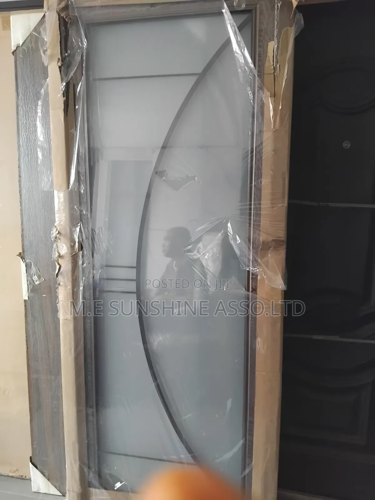 Glass Toilet Door