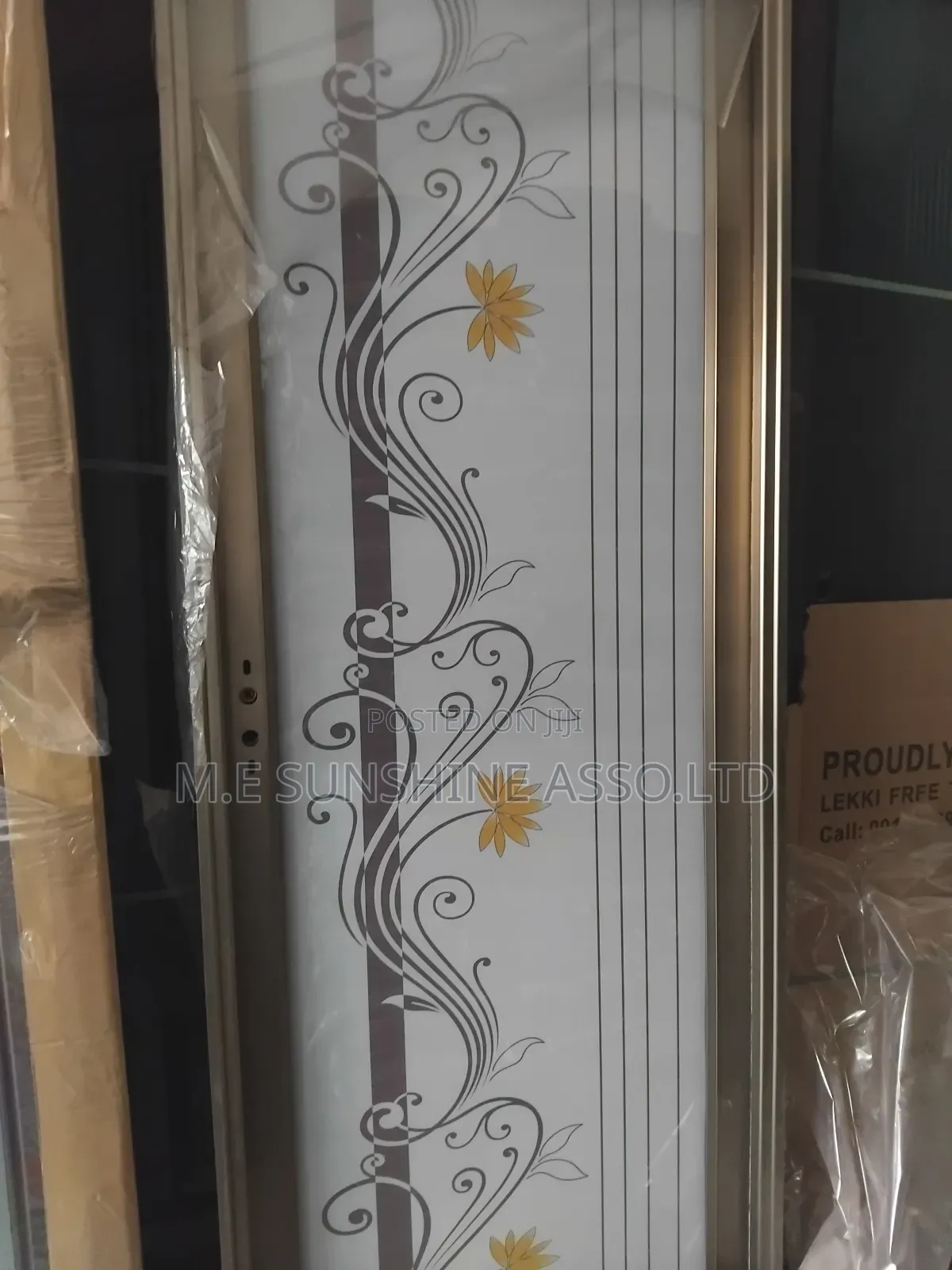 Glass Toilet Door