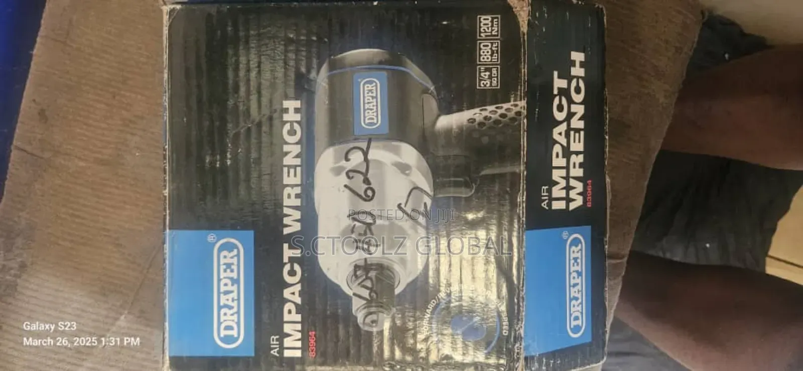 Draper 3/4 Pneumatic Impact Wrench