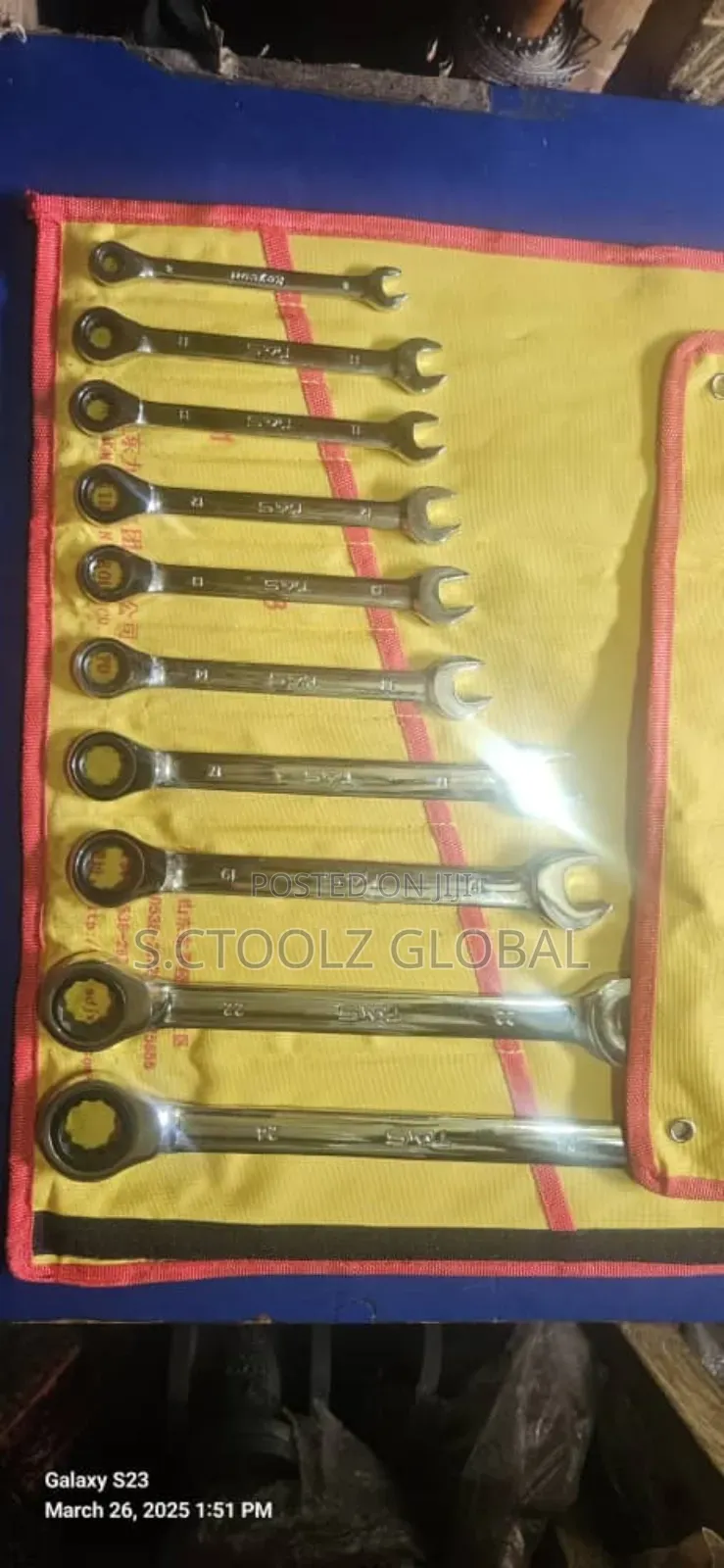 Ratchet Spanner Set