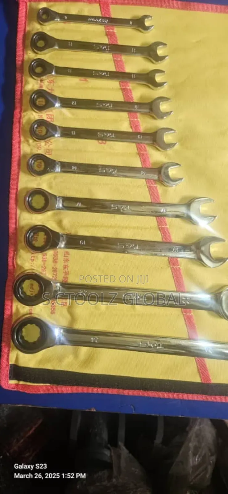 Ratchet Spanner Set