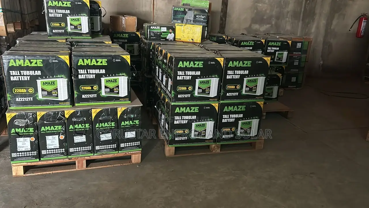 Amaze Tall Tubular Battery 12v 220ah Az2212tt