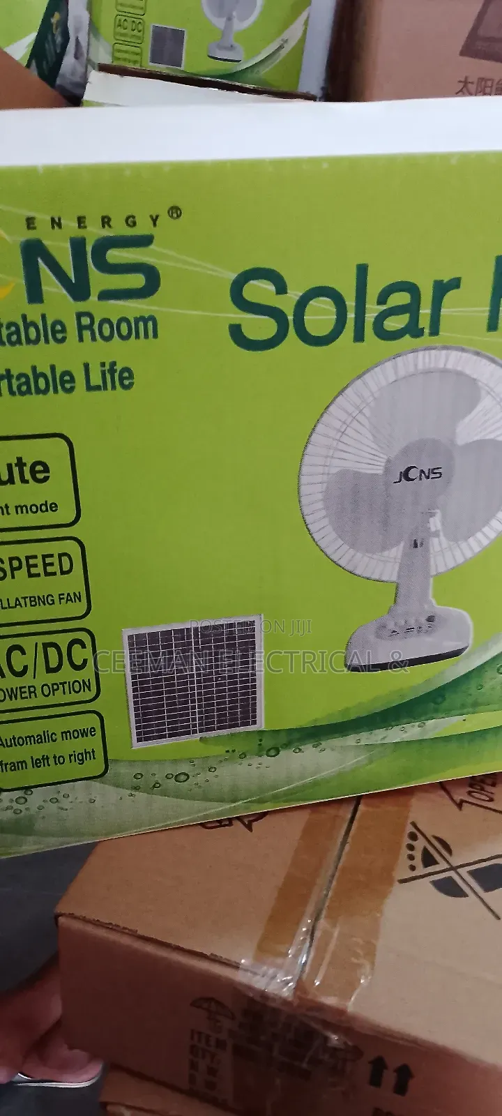 Rechargeable Fan