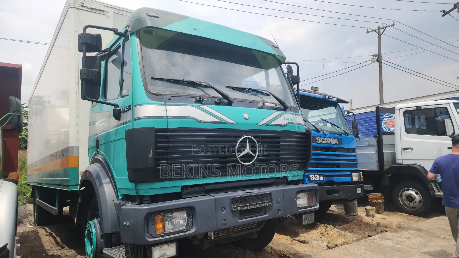 Foreign Used Mercedes Benz 1424