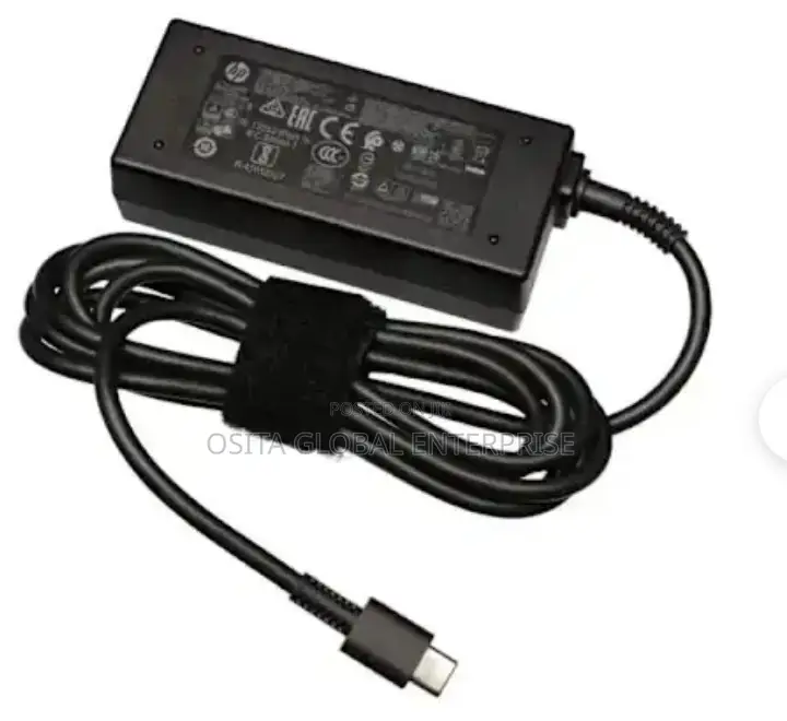 Replacement Charger Hp Laptop Type C- 65w