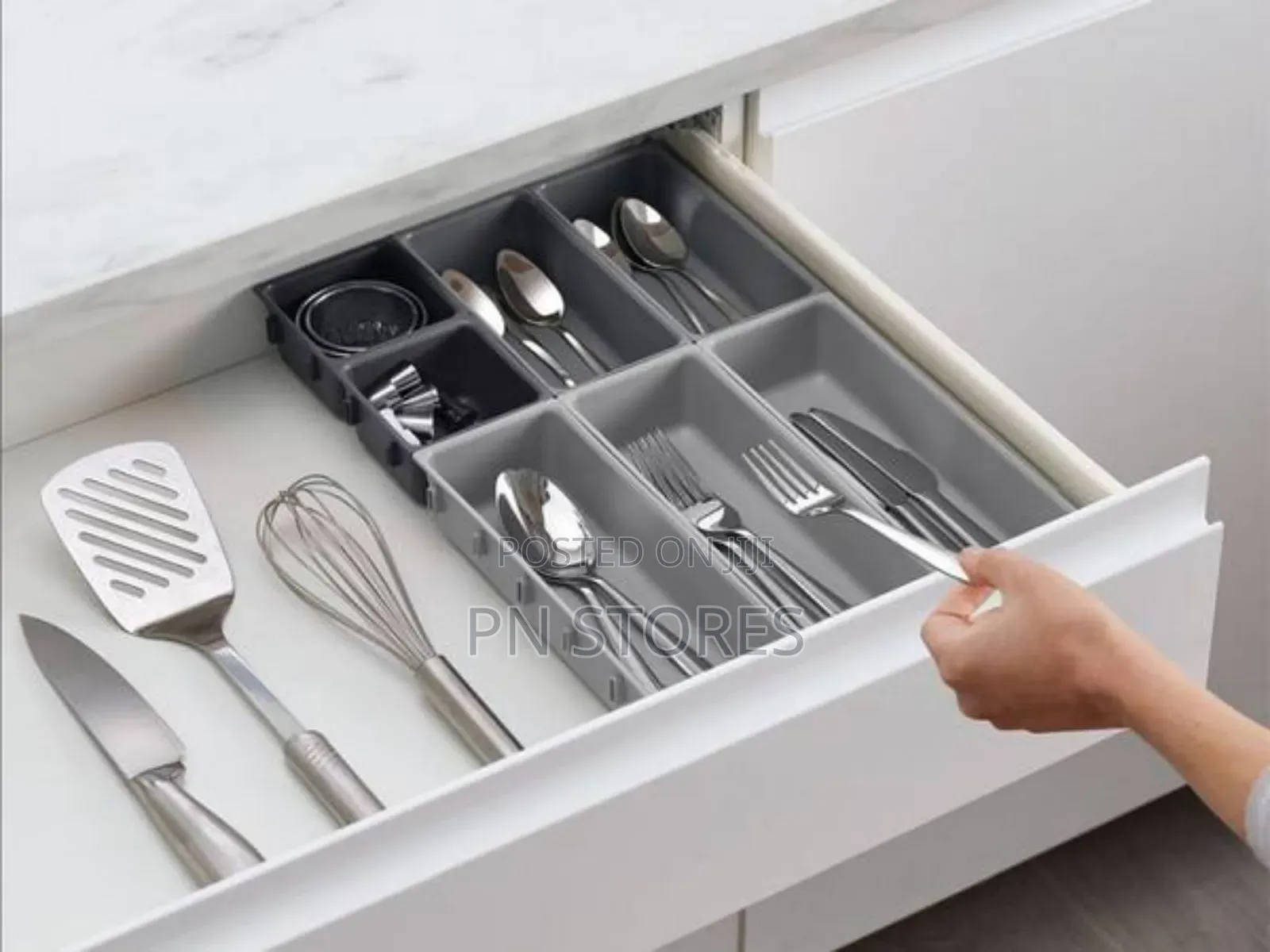 10-Piece Cutlery Drawer Organiser Set