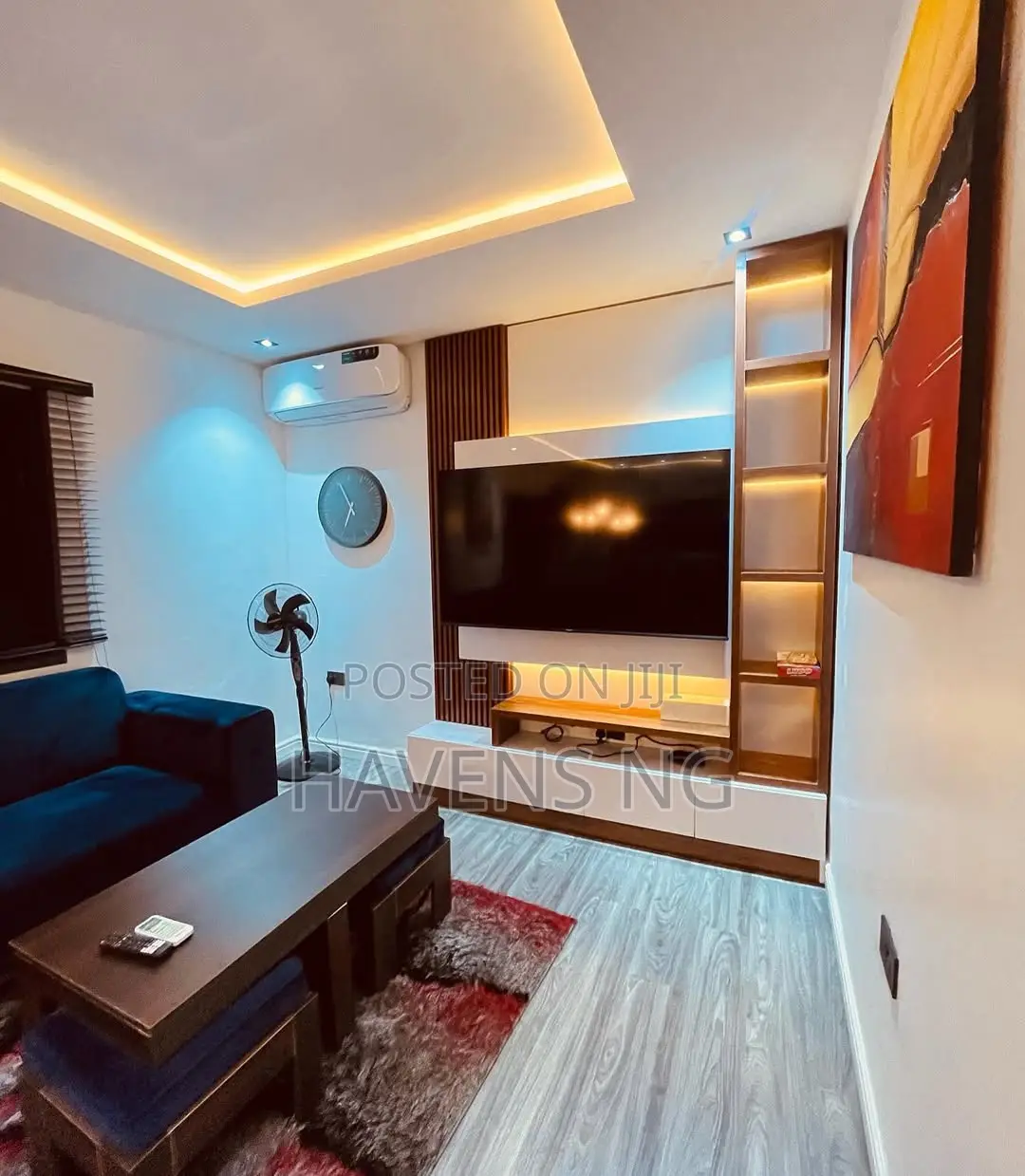Serviced 1-Bedroom/Parlour Apartment in Wuse 2