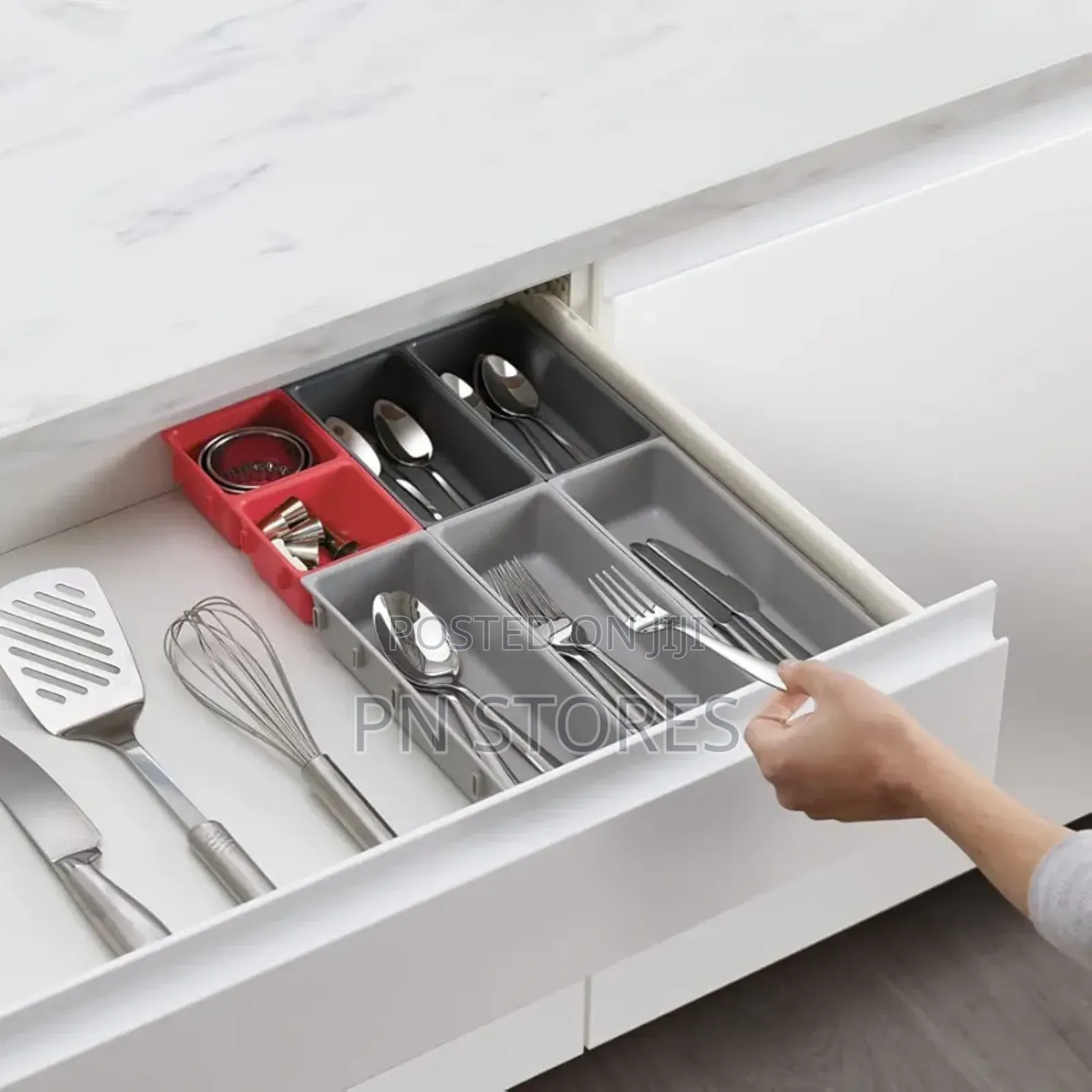10-Piece Cutlery Drawer Organiser Set