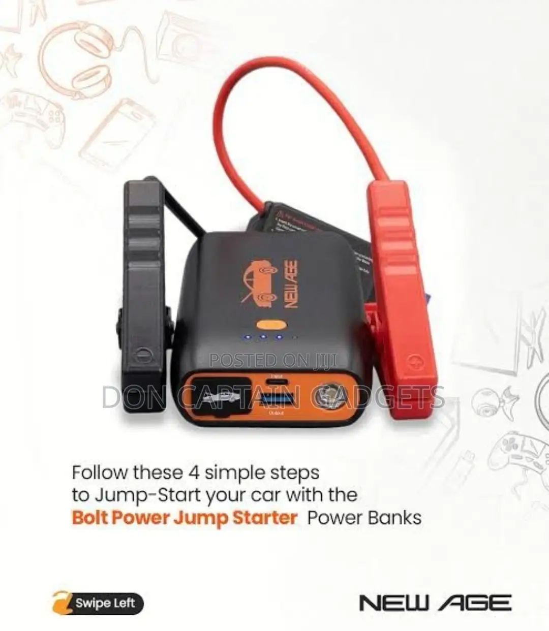 Newage Car Jump Starter
