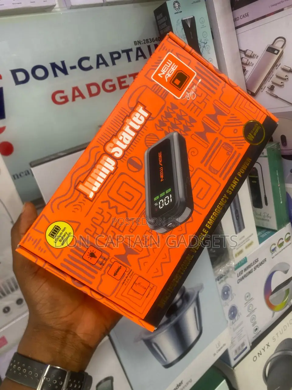 Newage Car Jump Starter