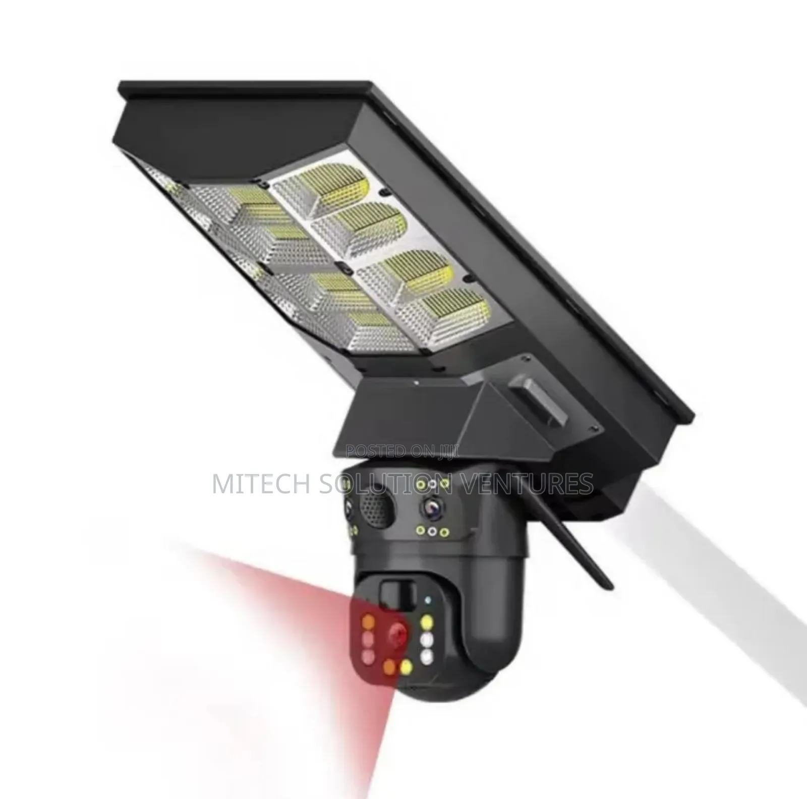 Solar Street Light 8mp V380pro Ai PTZ Dual Lens Camera