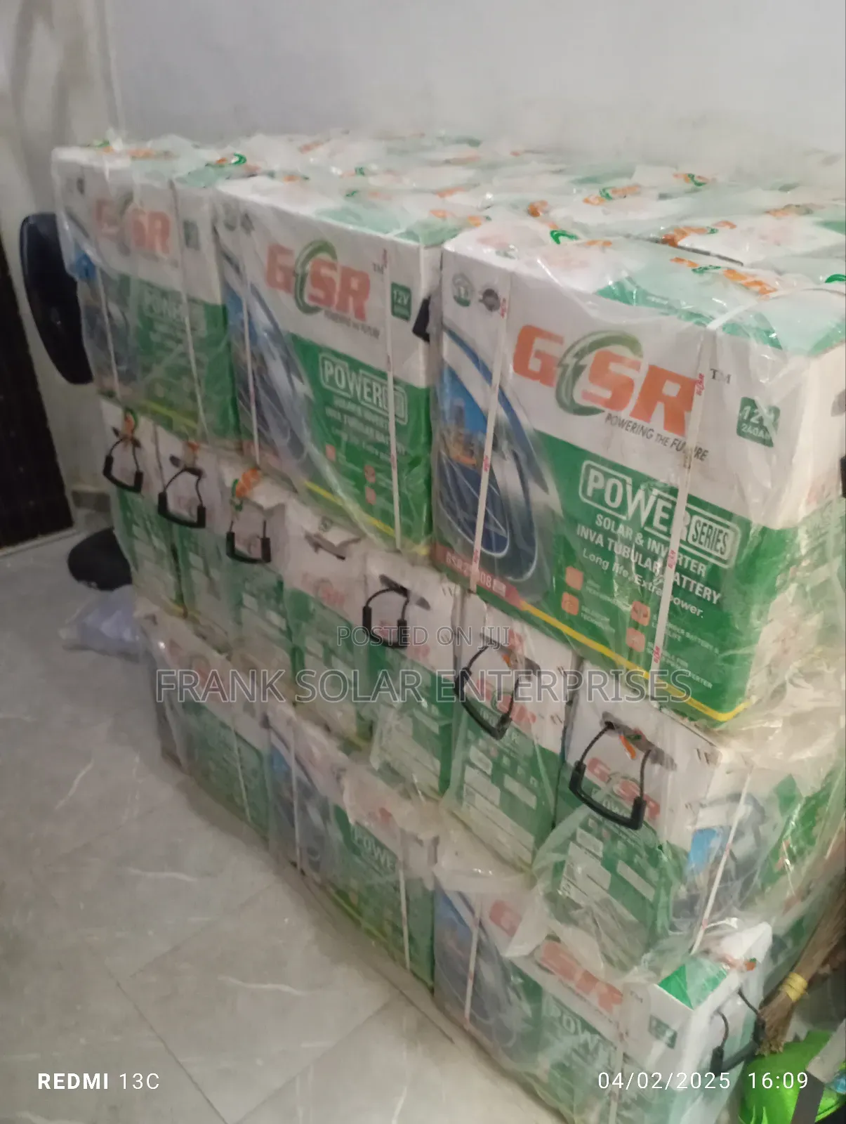G R S Tubular Battery 12v 240ahms
